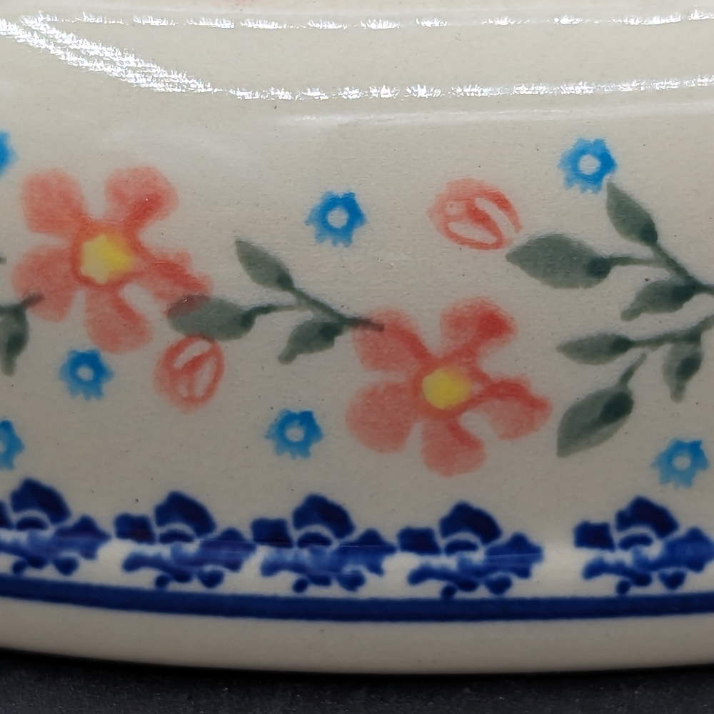Polish Pottery Oval Baker from Zaklady Boleslawiec - Picture 4 of 9
